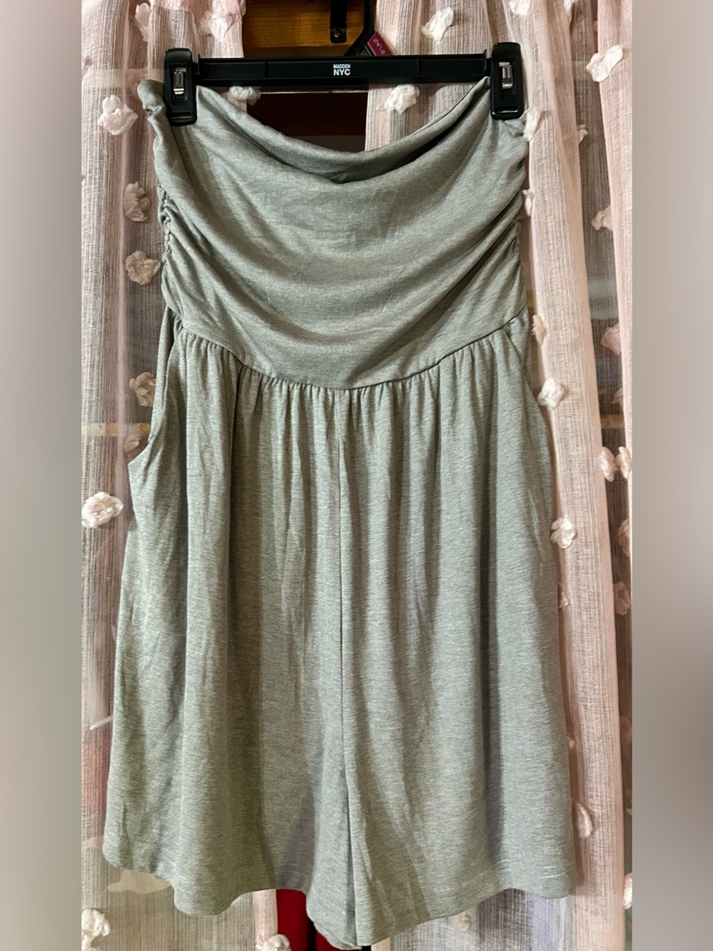 Soft Knit Strapless Womenβs Romper